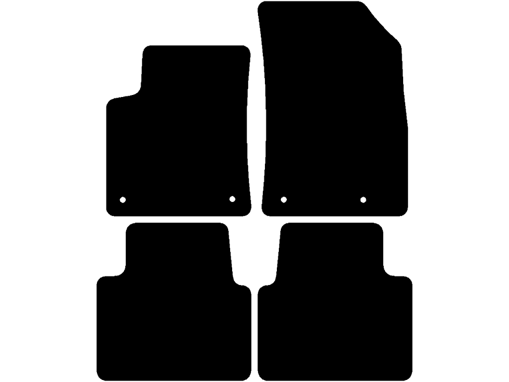 Sistema de fijación: Clips (con ojal) | Variante 1