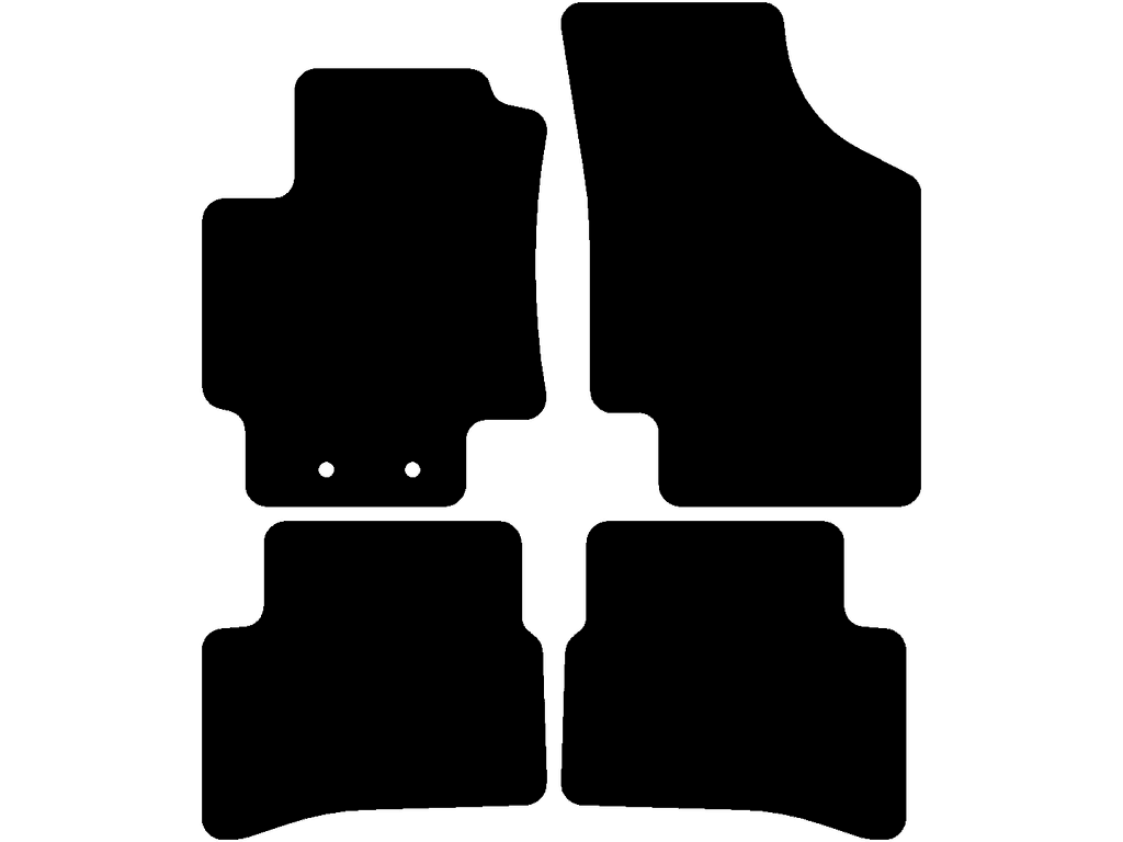 Alfombrillas para Kia Rio 2005 - 2011