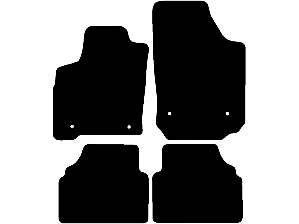 Alfombrillas para Opel Meriva A 2003 - 2010