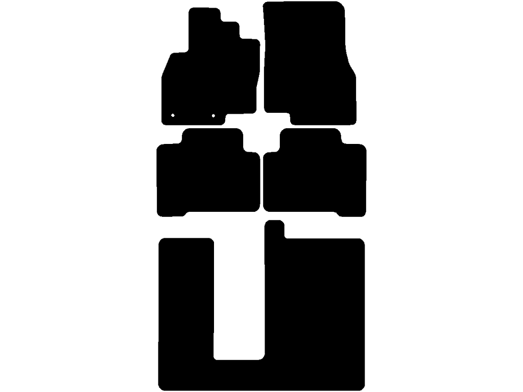 7 plazas | Distancia entre puntos de fijación (conductor) 21,2 cm