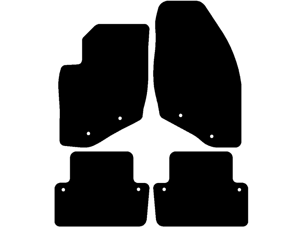 Alfombrillas para Volvo S70/V70/XC70 2000 - 2007