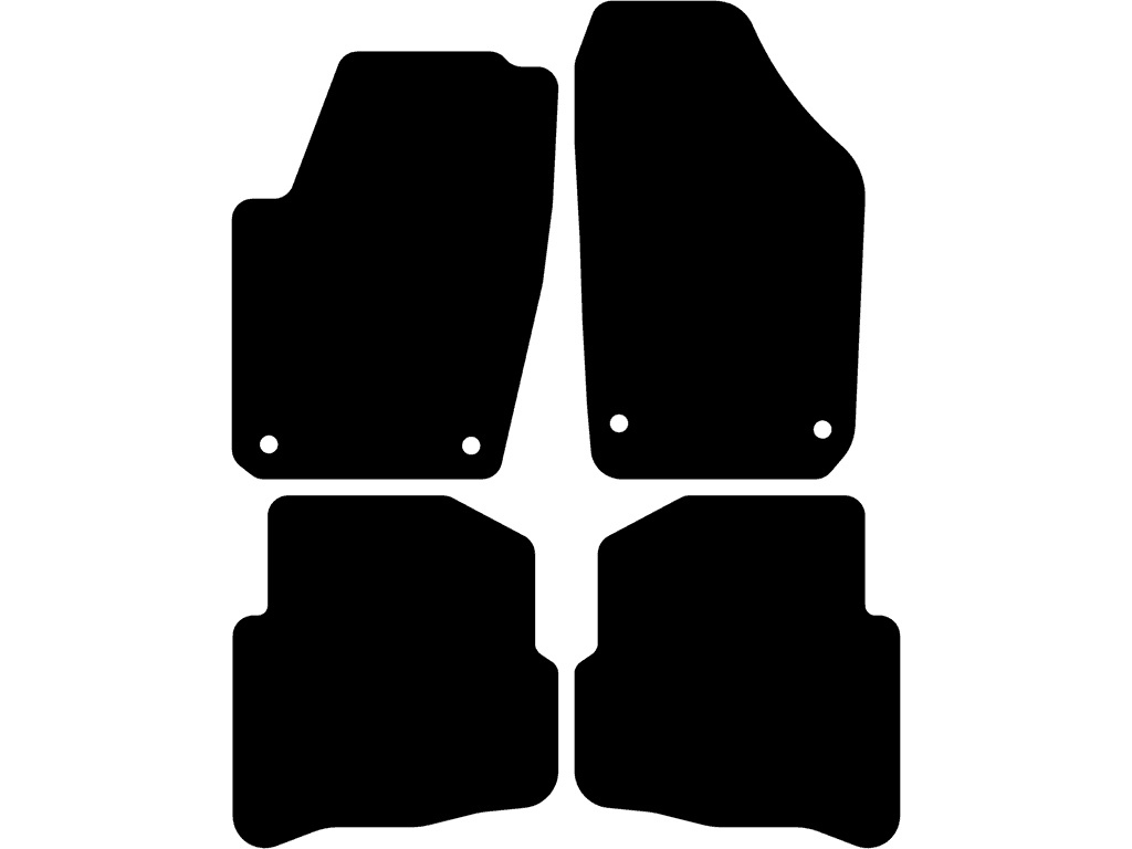 Alfombrillas para Volkswagen Polo 9N/9N3 2001 - 2009