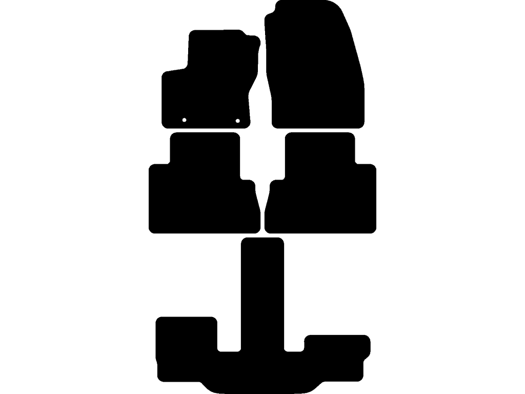 Grand C-Max | Distancia entre puntos de fijación (conductor) 26,6 cm