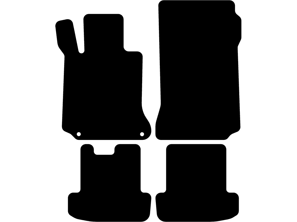 Coupé / Cabrio | Alfombrilla de copiloto sin fijacion