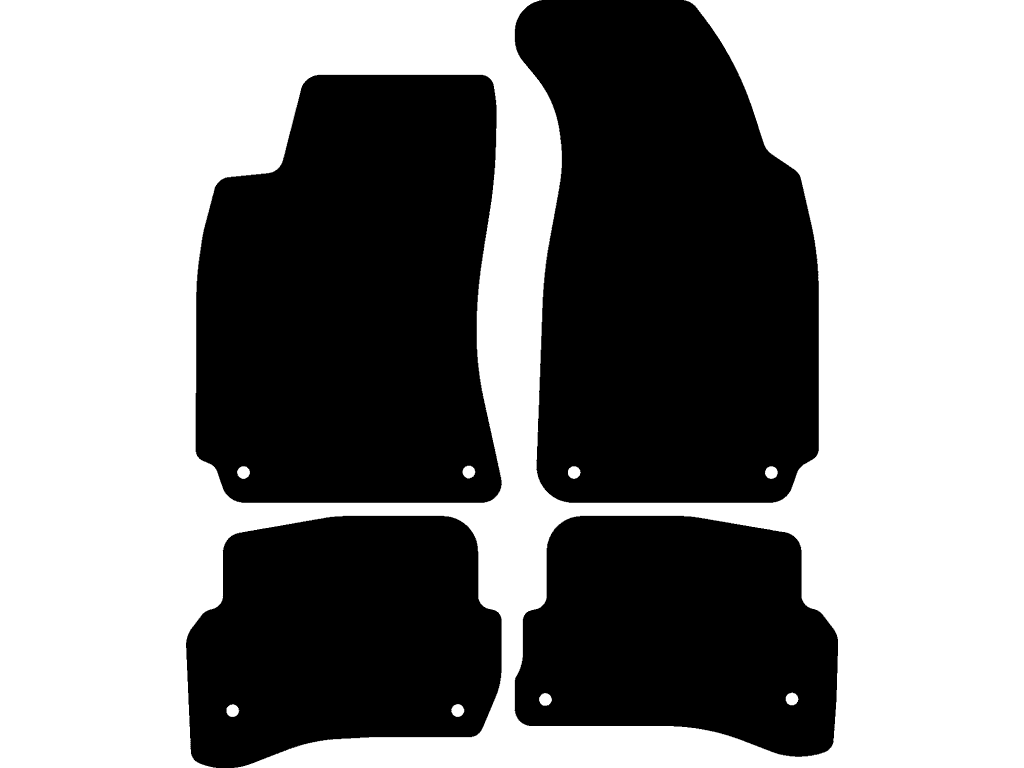 Sedán / Variant | Con sistema de sujeción en las alfombrillas traseras