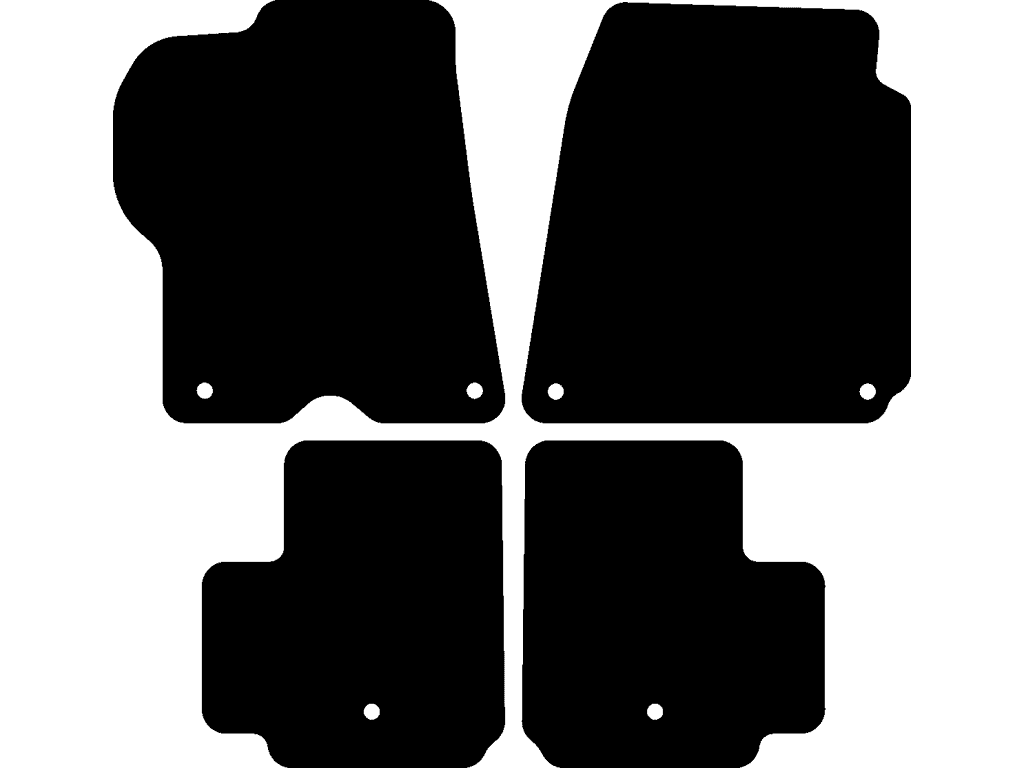 Sistema de fijación: Clips a presión