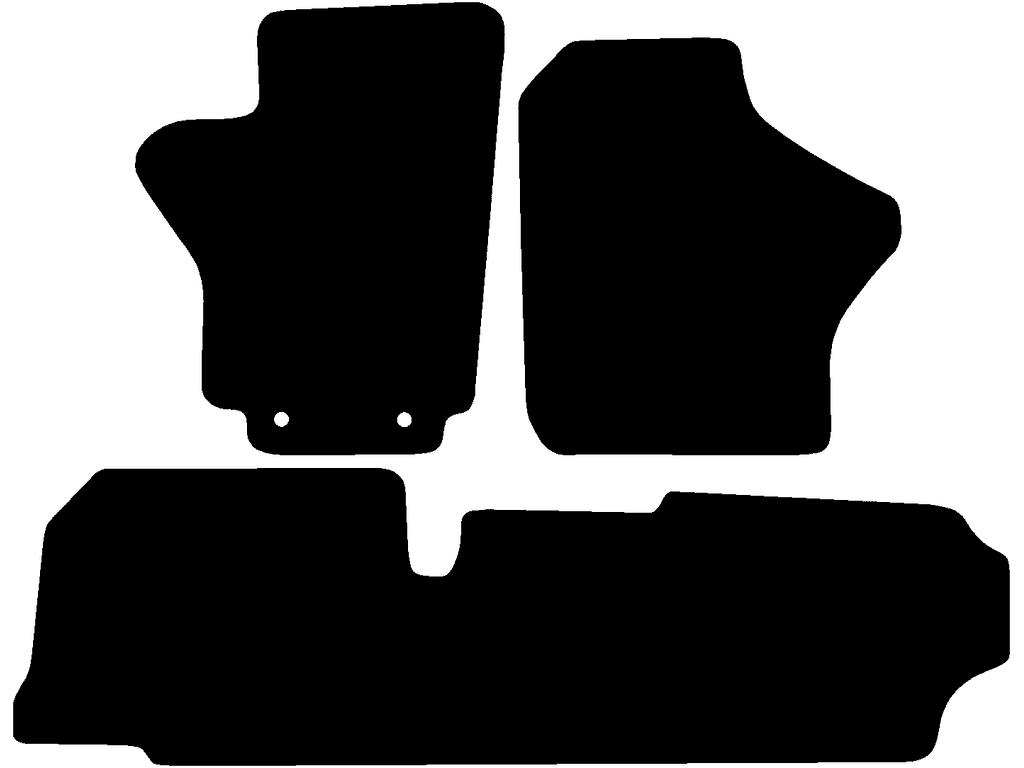 Alfombrillas para Hyundai H200 A1 Powervan 1997 - 2007