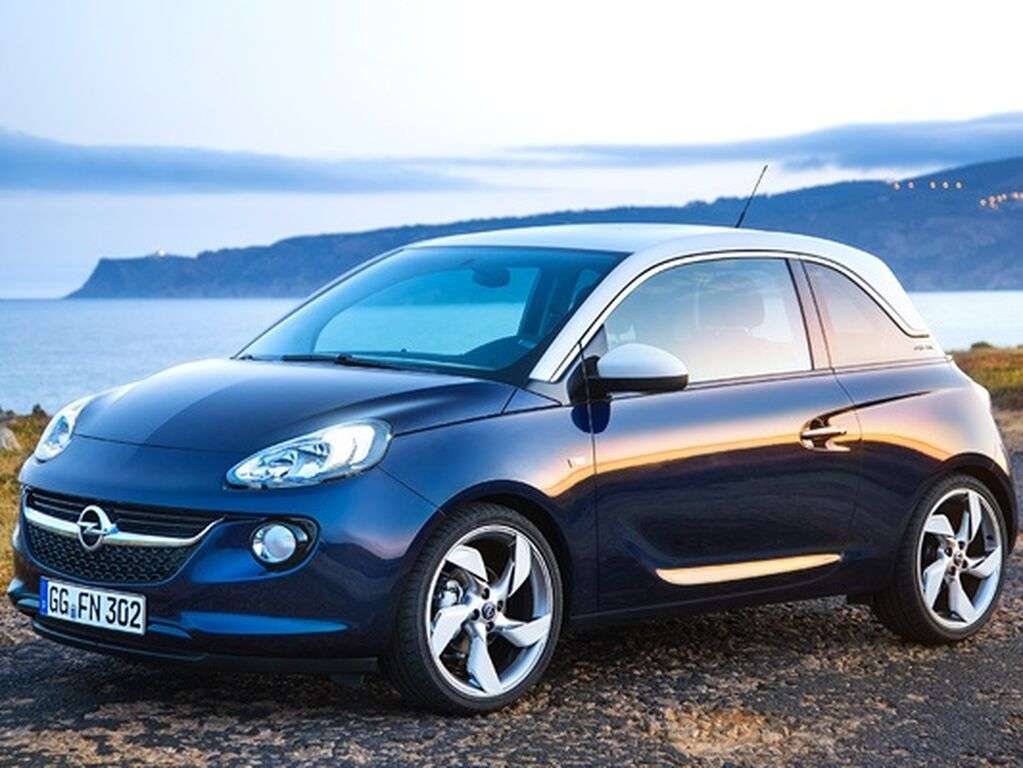 Alfombrilla de maletero para Opel Adam 2013 - 2019