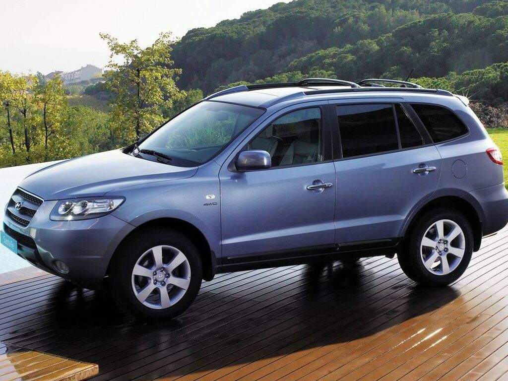 Alfombrilla de maletero para Hyundai Santa Fé CM 2006 - 2010