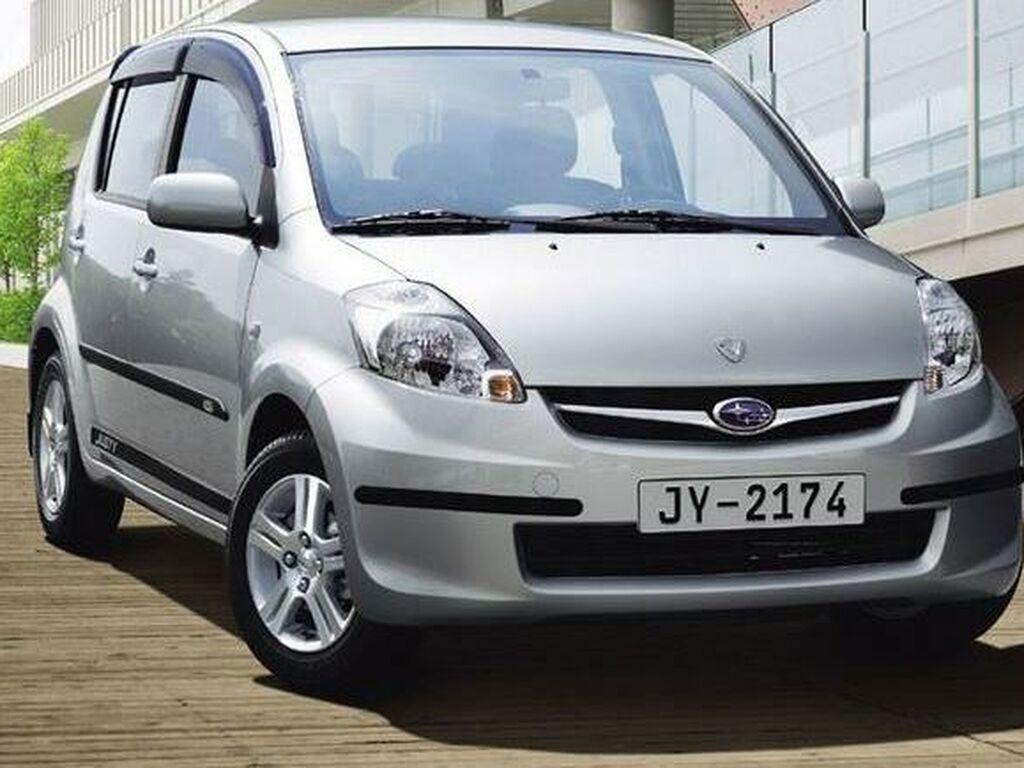 Alfombrillas para Subaru Justy 2007 - 2011