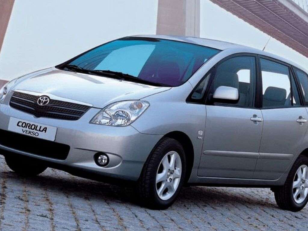 Alfombrillas para Toyota Corolla Verso 2002 - 2004
