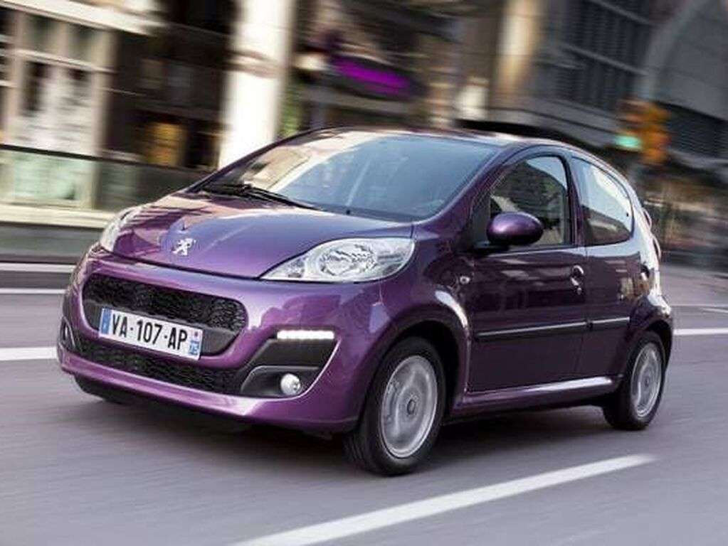 Alfombrilla de maletero para Peugeot 107 2009 - 2014