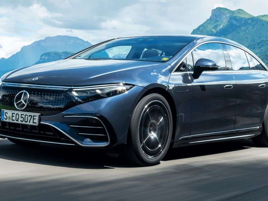 Alfombrilla de maletero para Mercedes EQS V297 2021 - 2026