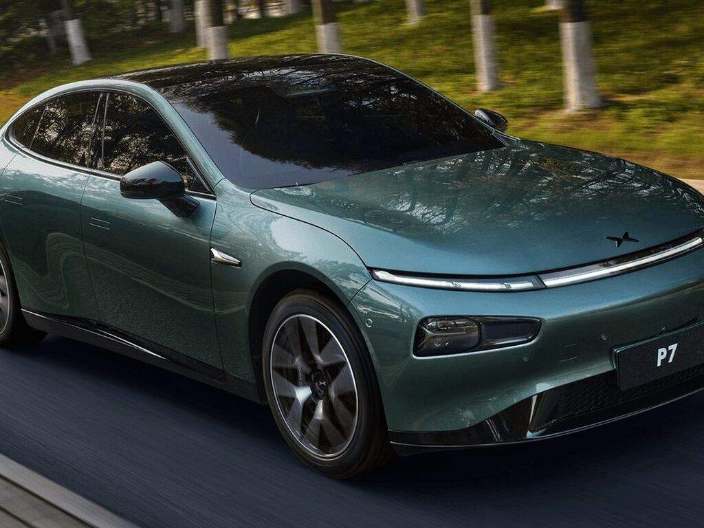 Alfombrilla de maletero para Xpeng P7 2023 - 2026