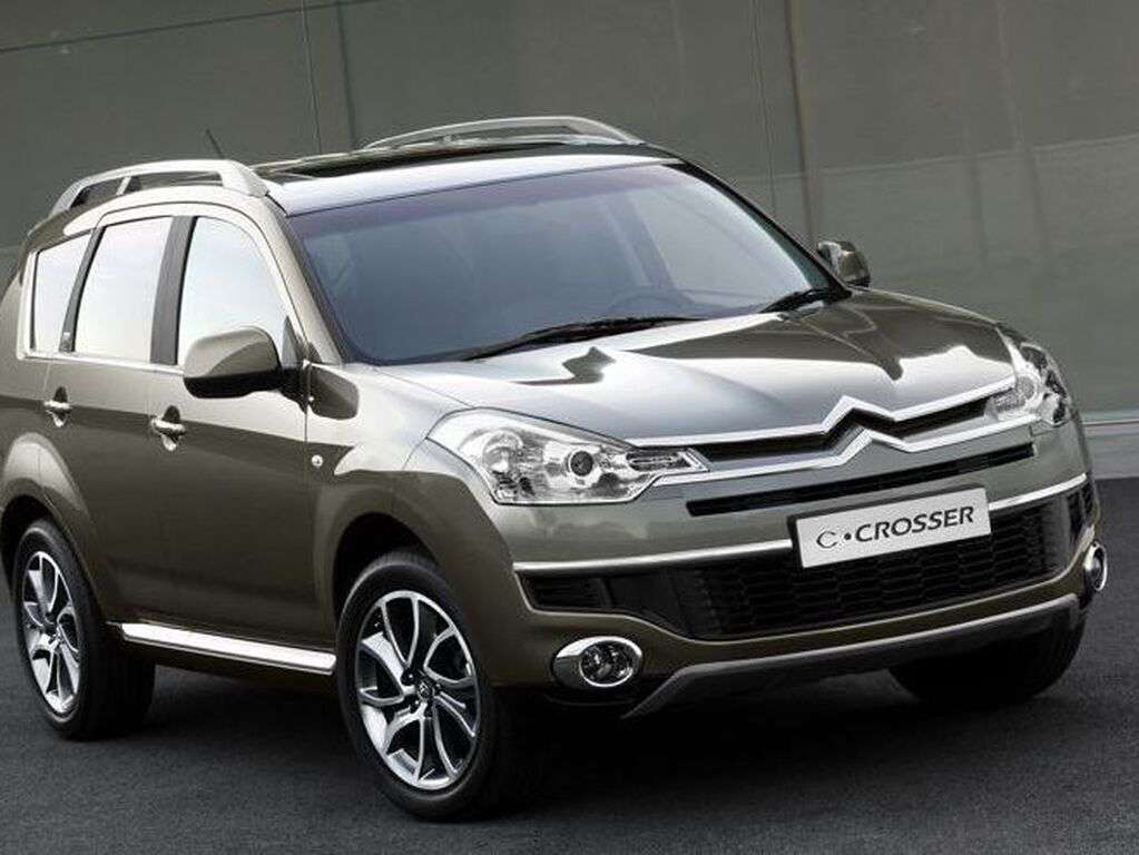 Alfombrilla de maletero para Citroën C-Crosser 2007 - 2013