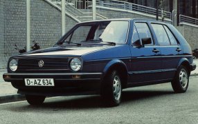 Alfombrillas para Volkswagen Golf 2. 
