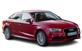 Alfombrillas para Audi A3 (8Y) SPORTBACK MHEV/TFSI 03.2020- de goma con  bordes realzados